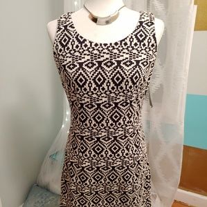 Black and White Work Dress